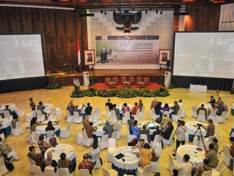 The soft launch of the International Tropical Peatland Secretariat in the Ministry of Environment and Forestry of the Republic of Indonesia, Jakarta.