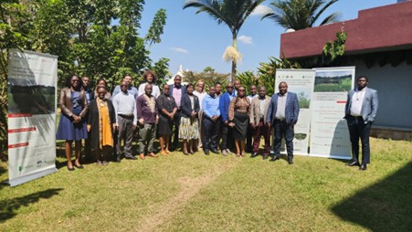 Participants from the partner countries and project partners during the inception workshop in Nyamata, Rwanda. Photo credit: GIZ.